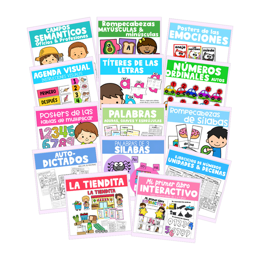 ¡Pack Pedagógico 14 en 1!